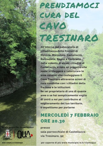 Incontro Castellazzo per progetto Tresinaro 07 febbraio
