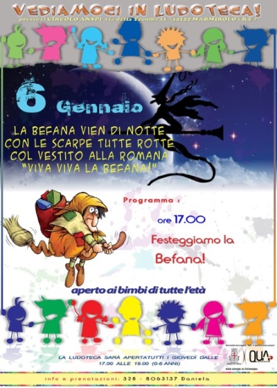 Befana a Marmirolo 06-01-2019